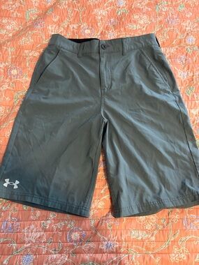 Under Armour Boys Gray Shorts